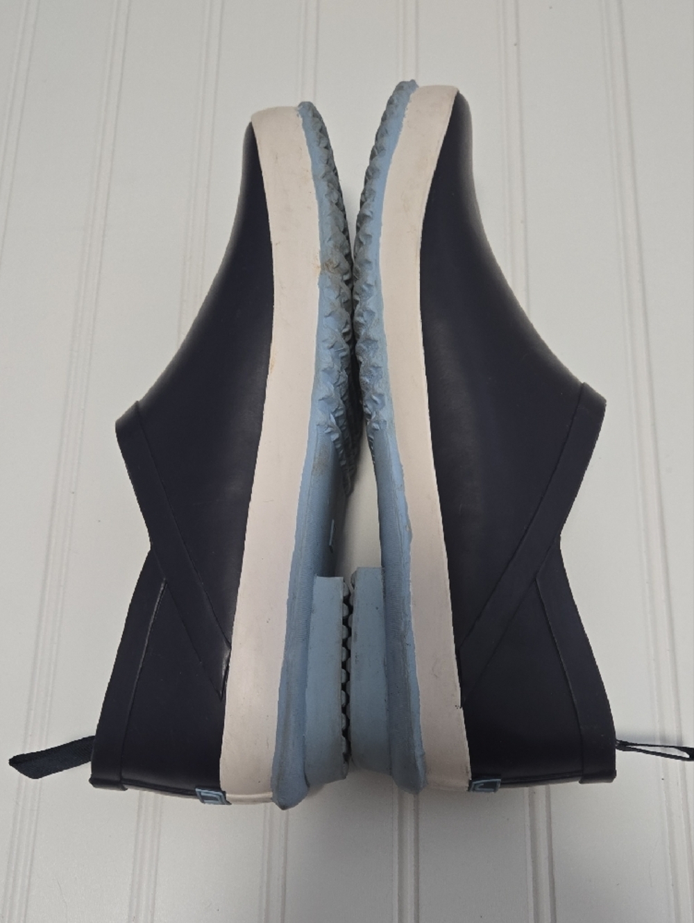 [5x$20] JBU Navy Slip-On Rain Clog / Size 9